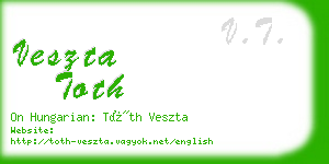 veszta toth business card